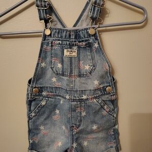 Vintage OshKosh B'gosh Kids Overalls - Starry Blue